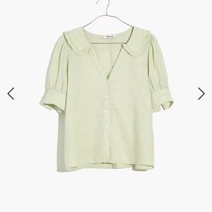Madewell Riley Top in linen